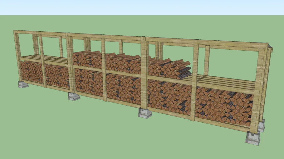Firewood Log Storage