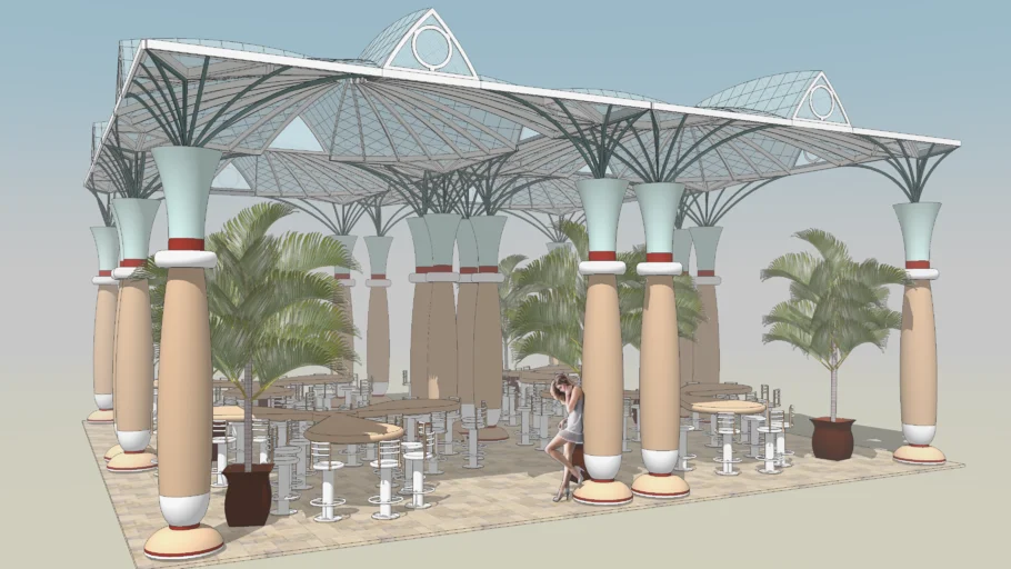 Translucent Restaurant Canopy