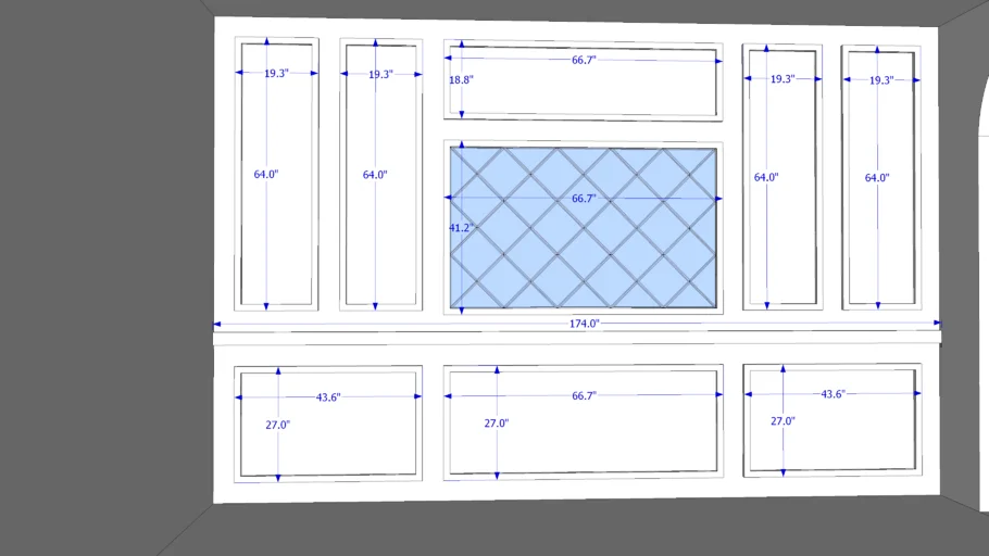 wainscoting