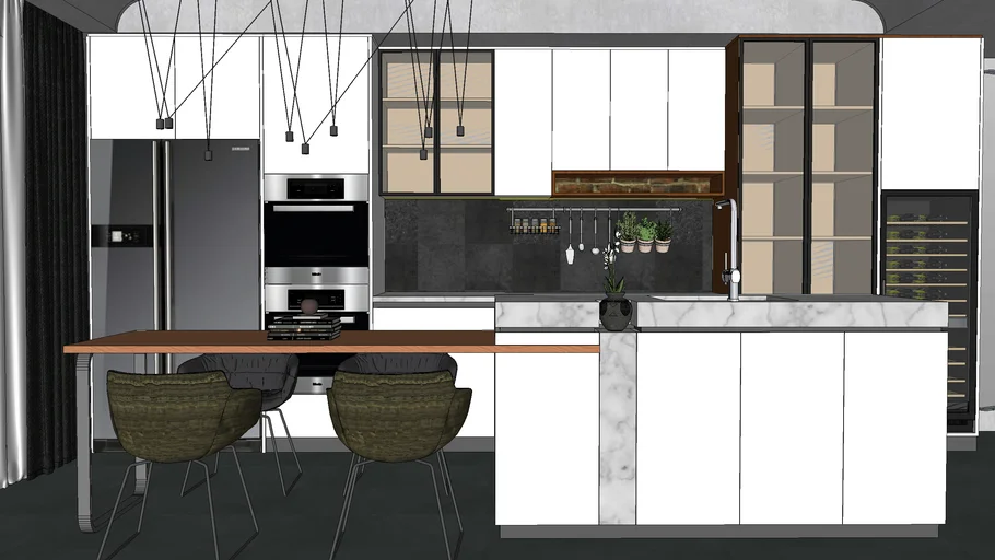 Modern kitchen - Italian style