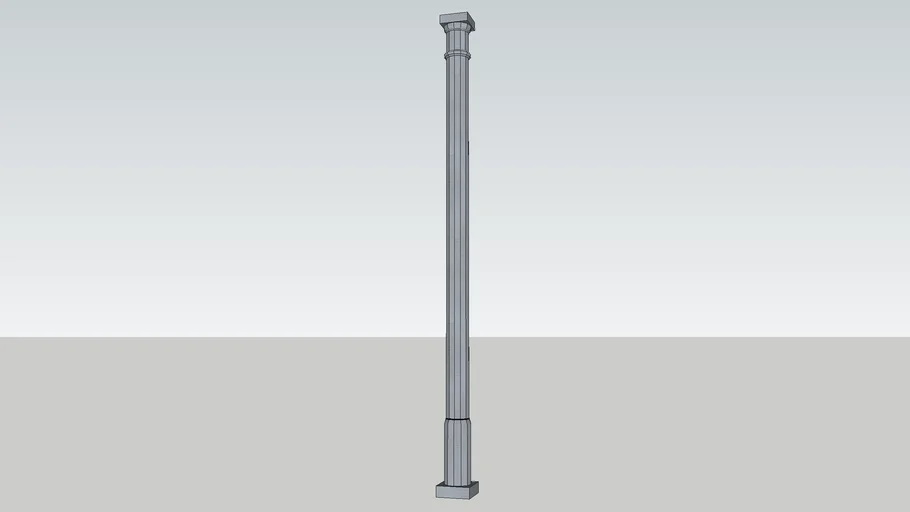 metal  column