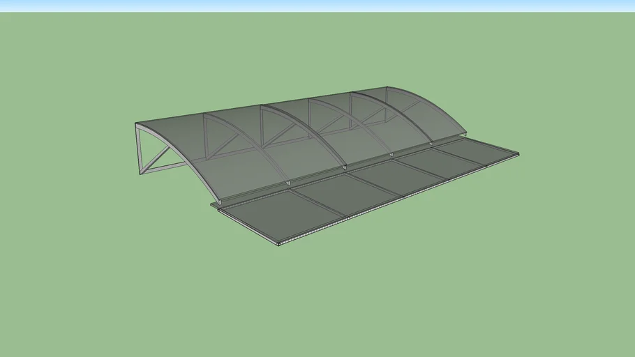 techo policarbonato patio de ropas