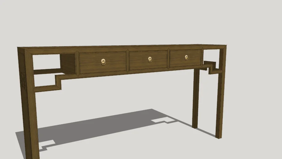 Chinese antique furniture style console table / side table