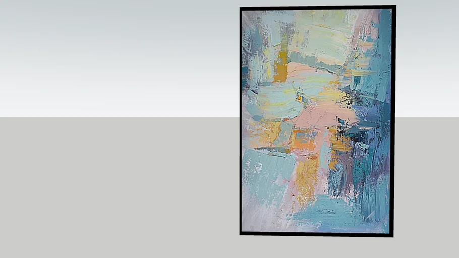 QUADRO ABSTRATO COLORIDO 