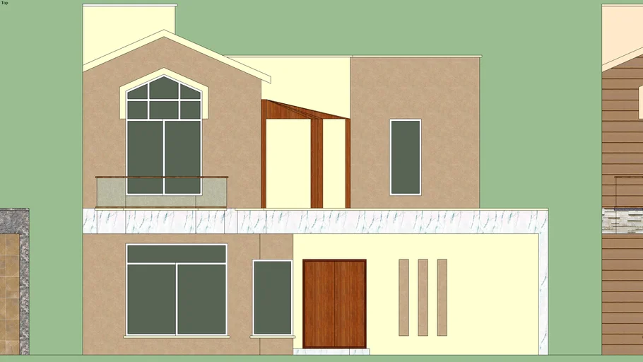 10 MARLA HOUSE ELEVATION