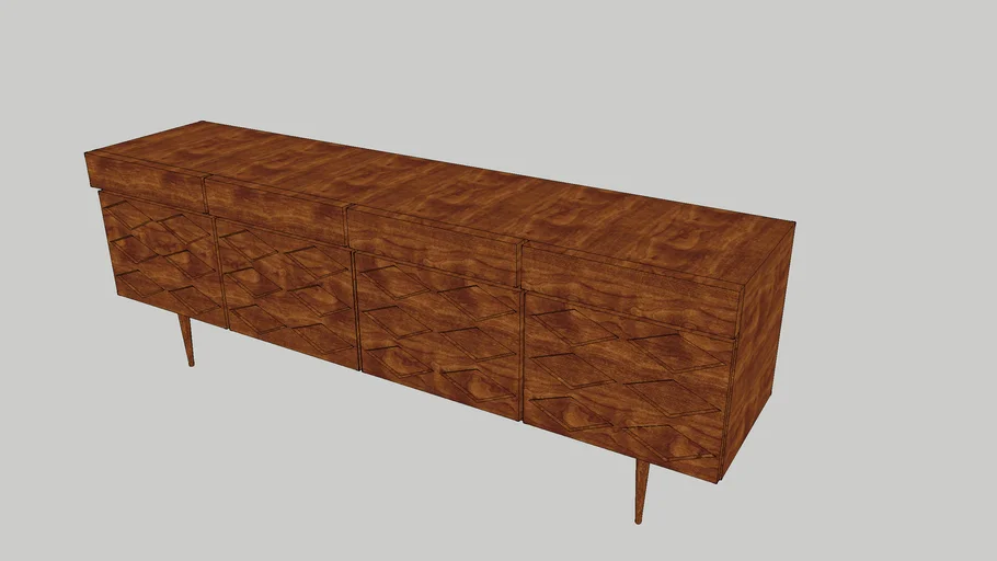 Mid-Century Modern Credenza