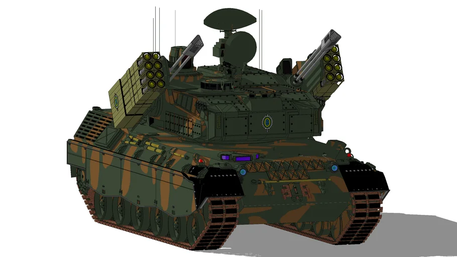 Leopard 1 A 5 anti-aéreo modernizado
