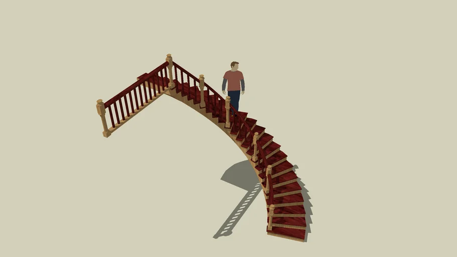 Wrap Around Stair