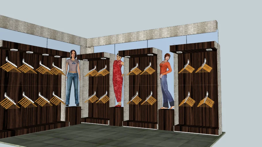 clothe store furniture