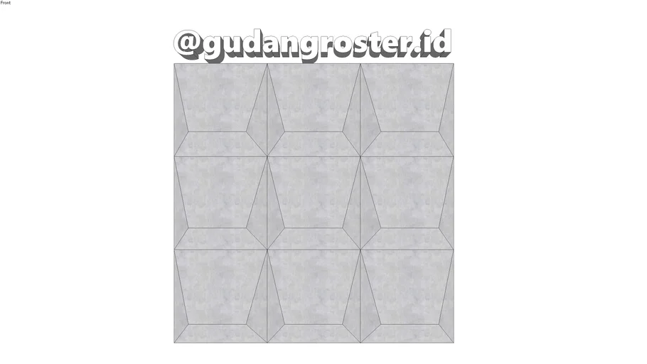 61 - Roster Dinding - @gudangroster.id