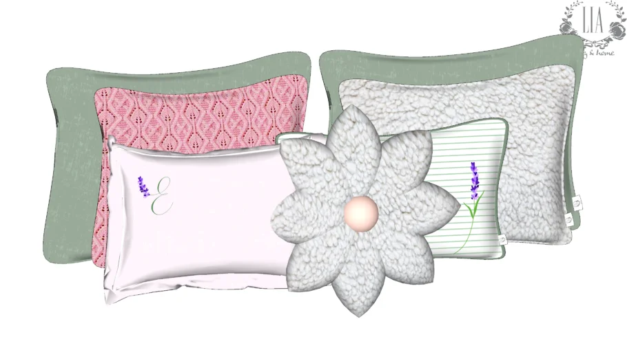 KIT ALMOFADAS - FLOR