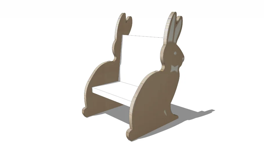 Chaise enfant LAPINOU, Maisons du monde. Réf: 150882, prix 89,99 €