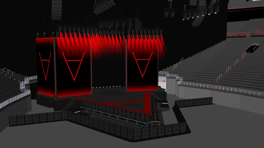 DOJA CAT - THE SCARLET TOUR STAGE