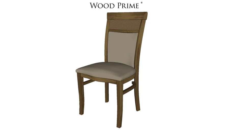 Cadeira de Jantar Cici com Rattan - Wood Prime