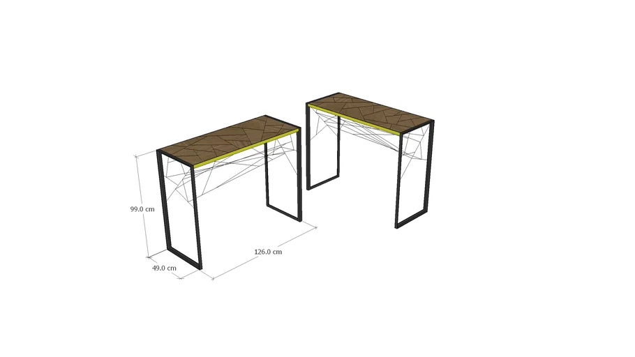 Bar Table - line Up