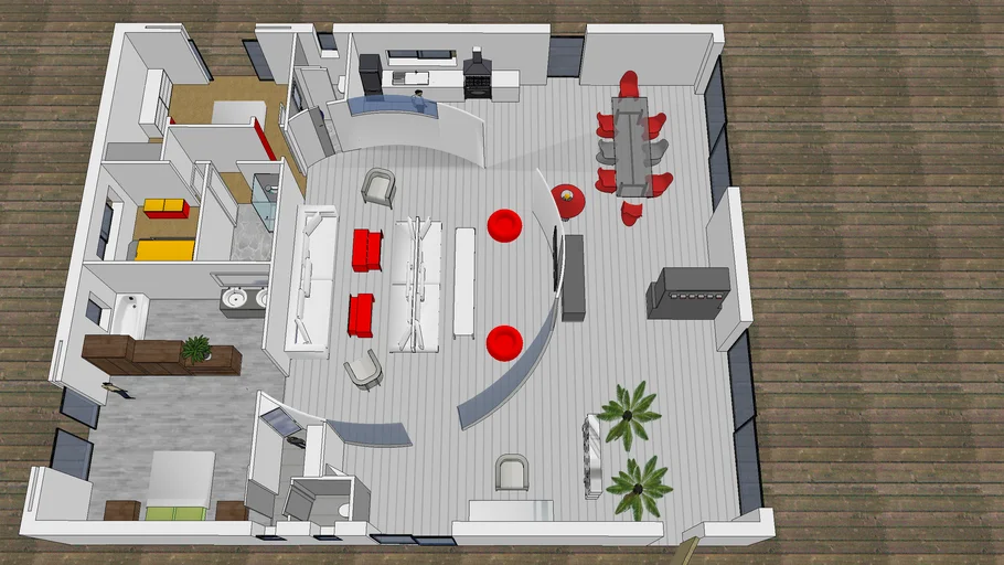Villa new look par Elisabeth Fanger
