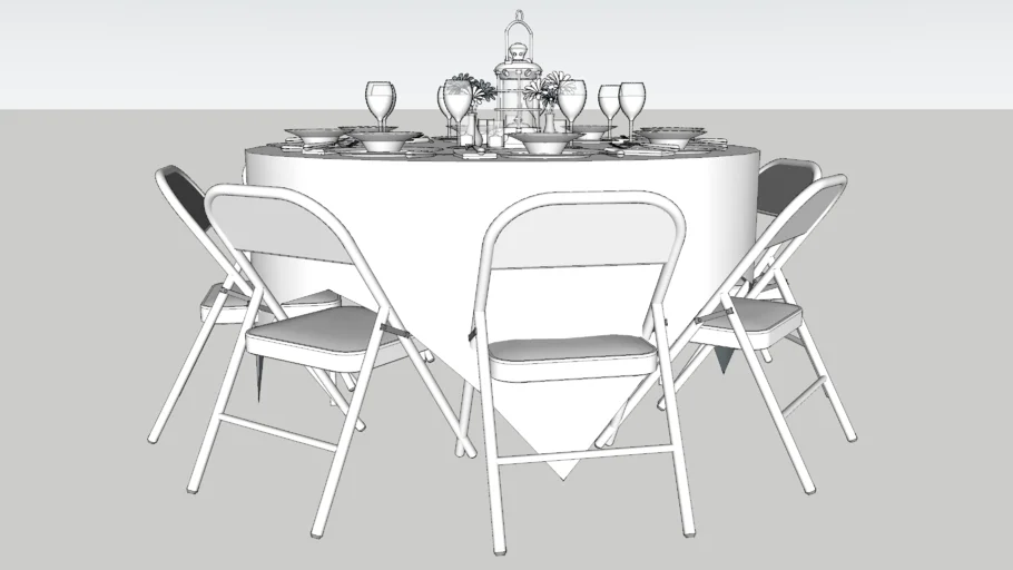 banquet table