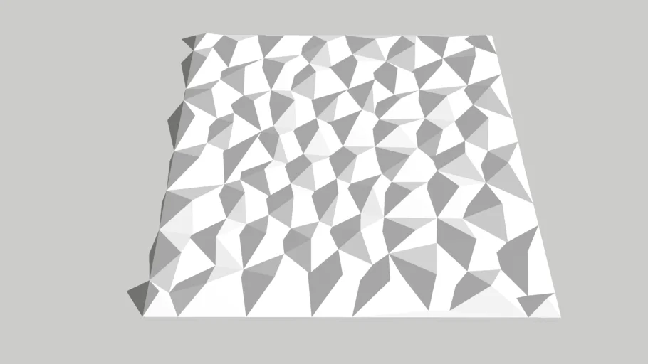 Parametric Wall Panel w Voronoi