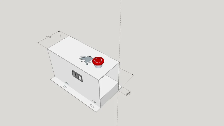 power supply mount box - Gryphon CNC