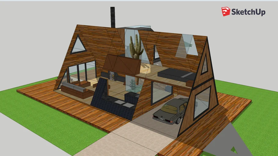 Dream forest cabin