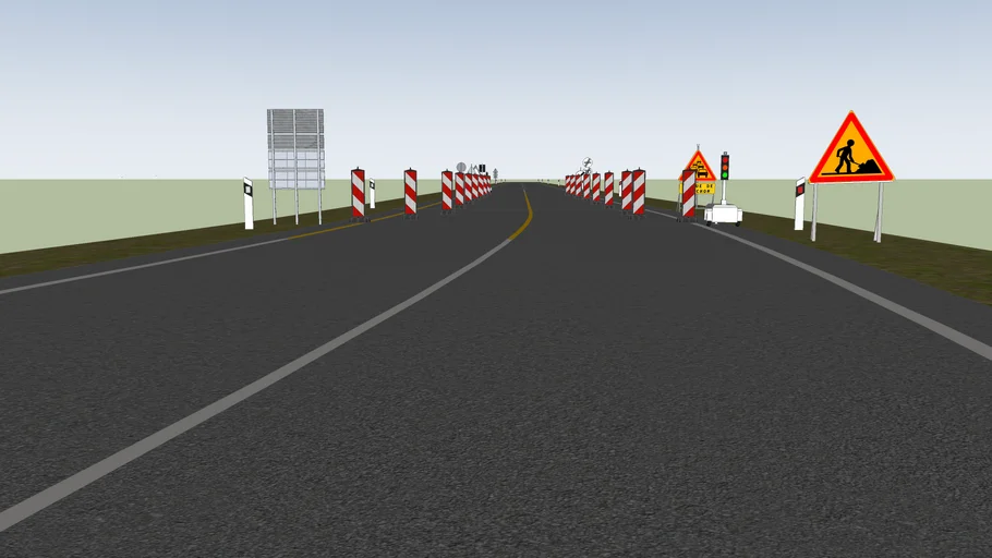 French style road work | 3D Warehouse