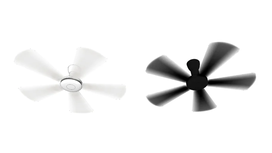 CEILING FAN - MOVING