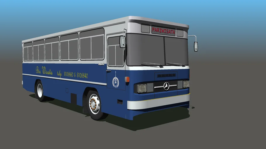 Mercedes Benz O 306 PPD Jakarta (Bis Wisata)