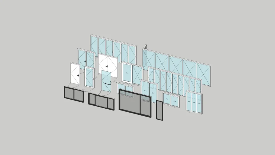 dynamic component doors windows
