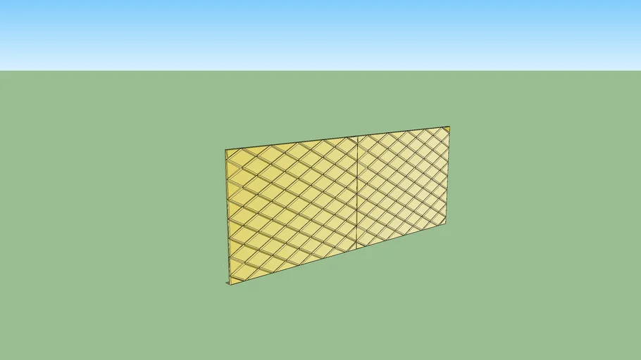Golden Colour Diamond Mirror