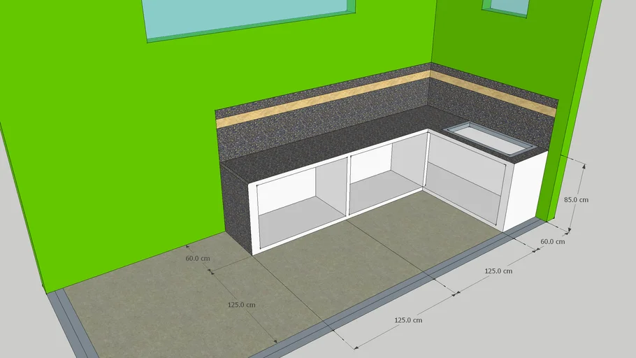 Meja Dapur Pantry