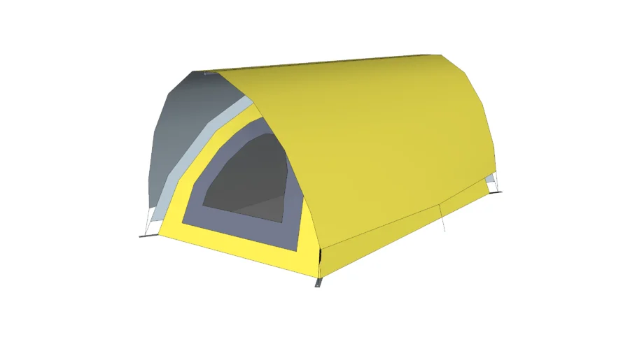 Dome fly tent