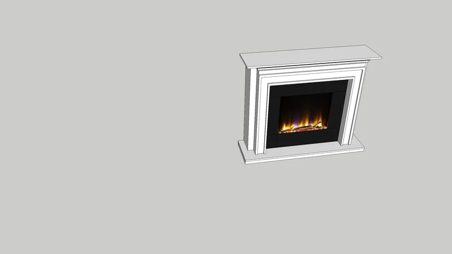 Celsi Ultiflame VR Canelo Illumia Electric Fireplace Suite