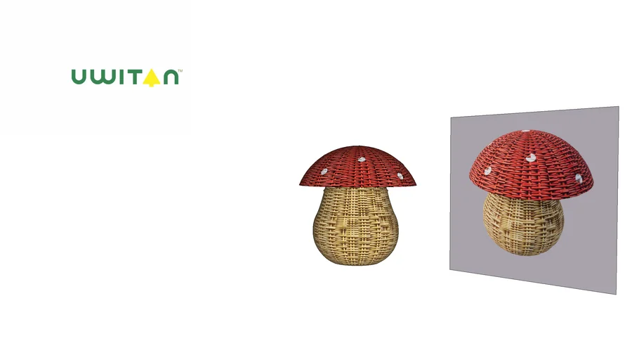 Jamur Mini Basket UWITAN