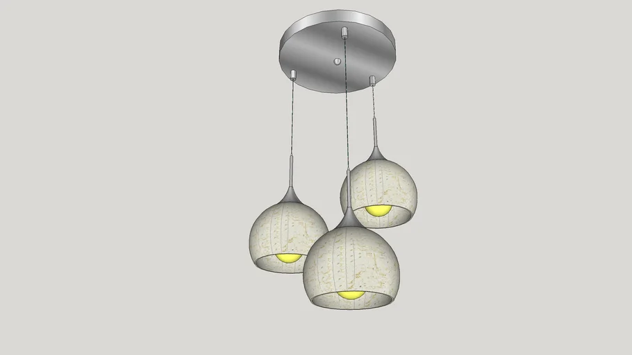 a pendant  吊燈