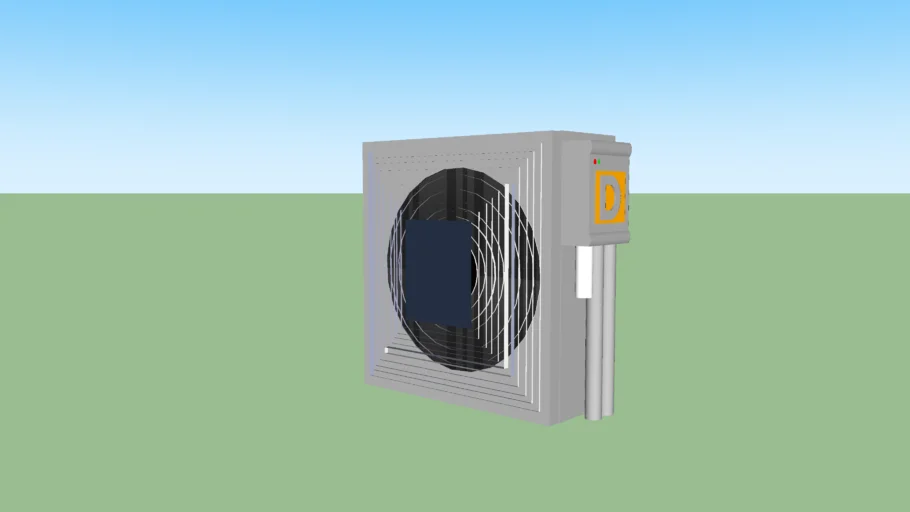 LG Split Air Conditioner Condenser (Vertical)