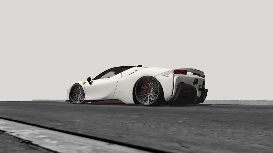 Ferrari SF90 Stradale White