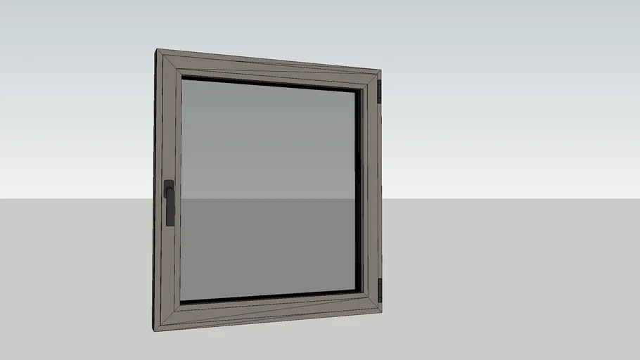 Cortizo  sash tilt and turn aluminium window - ventana de aluminio practicable