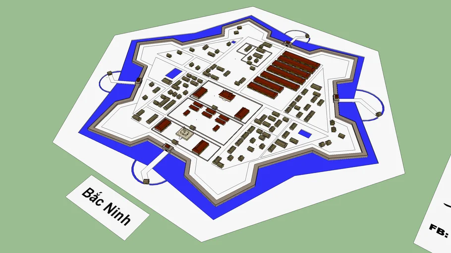 Citadel of Bắc Ninh - Vietnam in 19th Century