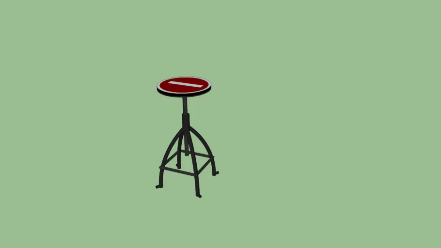 Oneway Tabouret Masions du monde, Réf : rouge 115.801 prix 79 euros