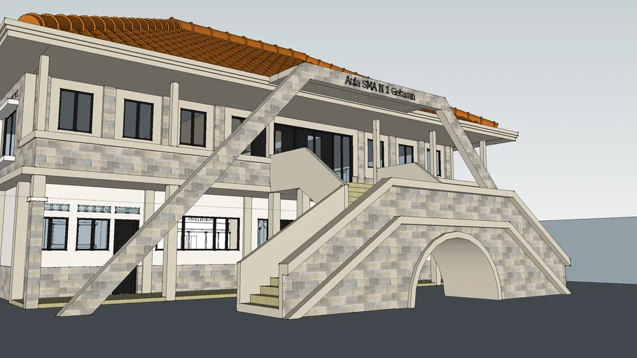 gedung sekolah unfinished
