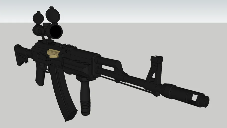 Tactical AK-47 Assault Rifle