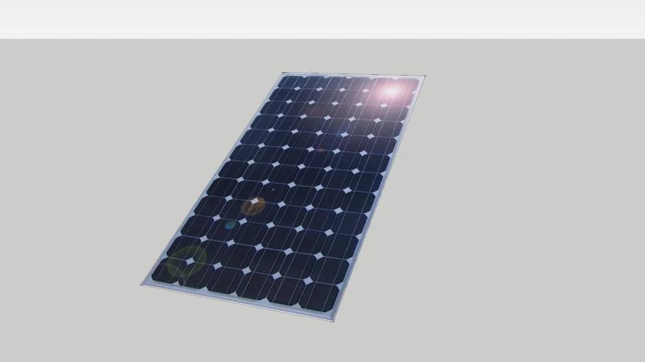 Solar Panel [Low Poly]