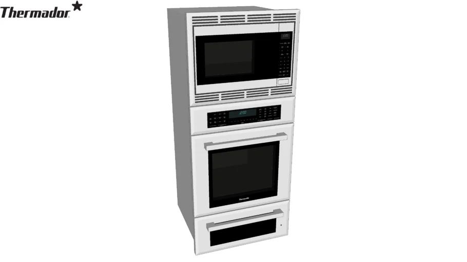 Thermador Built-in Ovens 27inch Triple Combination MEDMCW71JS