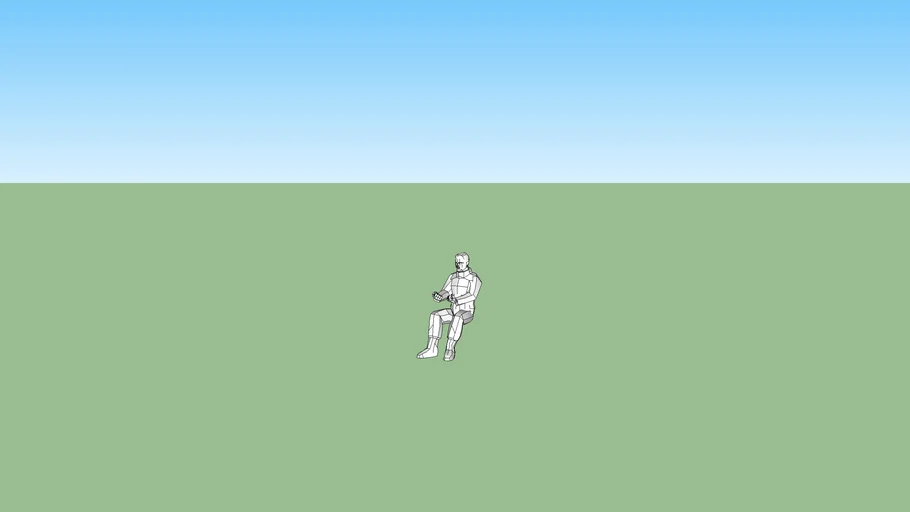 man driving