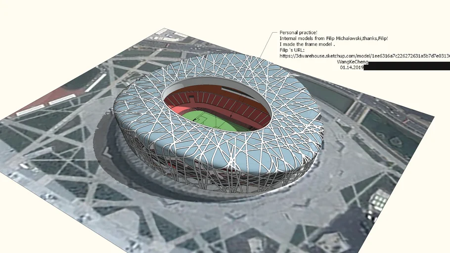 Bird Nest-National Stadium of China 北京鸟巢
