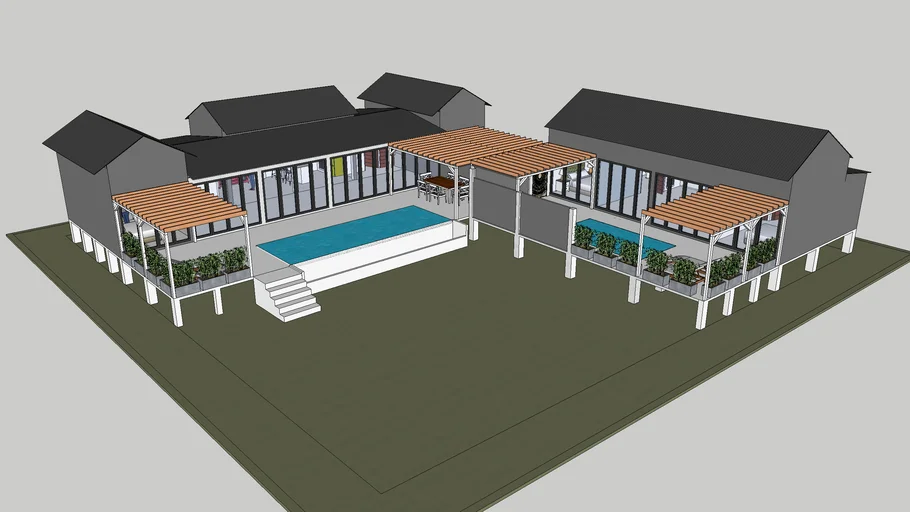 Pool Villa on Koh Phangan, Thailand