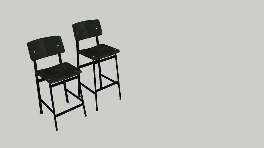 MUUTO LOFT BAR STOOL | 3D Warehouse