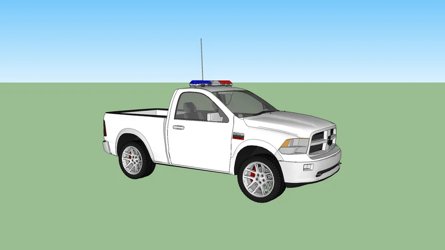  patrulla de la policia dodge ram 1500 modelo 2015 