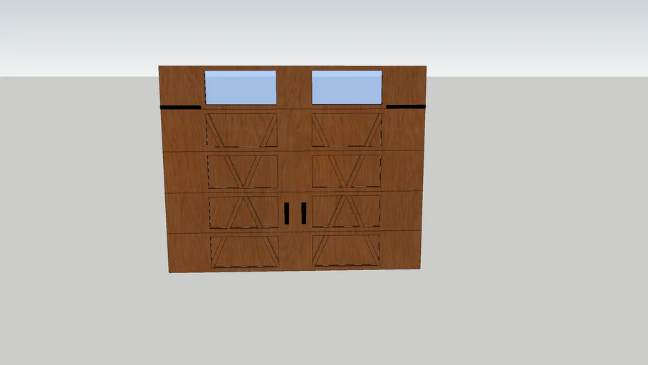Carriage Style Garage Door