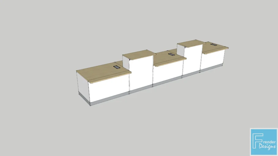 CASHIER COUNTER-1 | 3D Warehouse